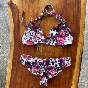 Boys & Arrows floral bikini